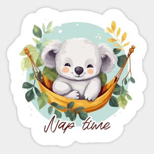 Nap time too Sticker